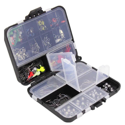 191pcs Fishhook Parts Lure Accessories Kit - Tackle Box - Gibbs'N Sons