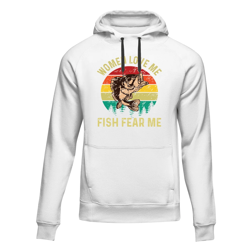 Women Love Me Fish Hate Me Unisex Hoodie - Gibbs'N Sons