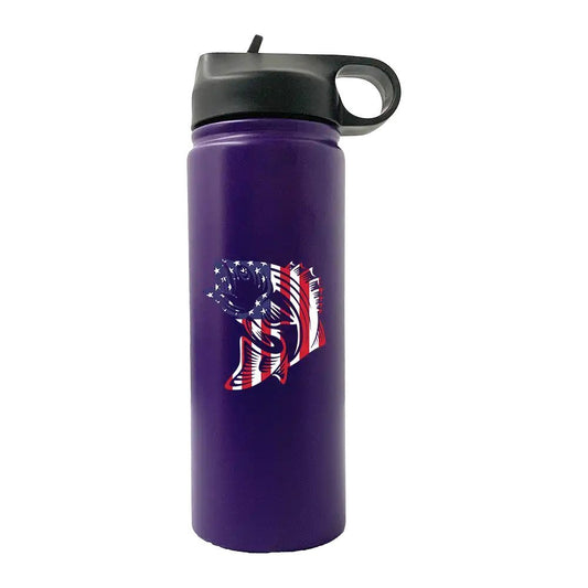 American Flag Fish 20oz Sport Bottle - Gibbs'N Sons