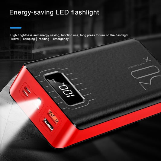 20000mAh External Battery Power Bank Dual USB With LED Flashlight - Gibbs'N Sons