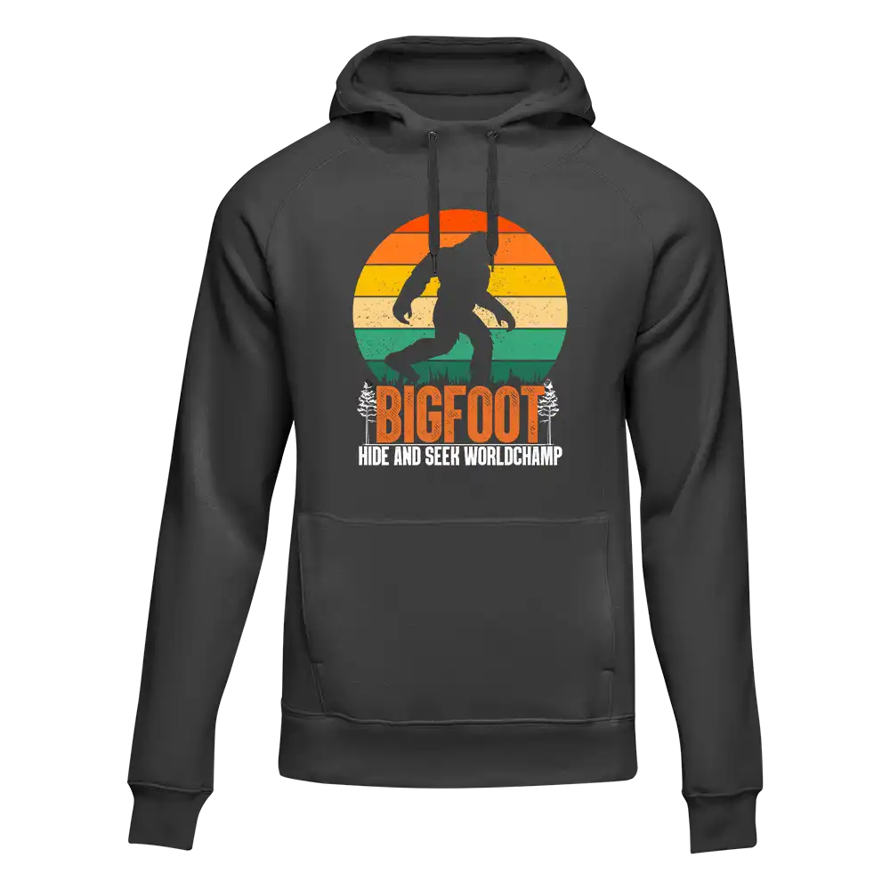 Bigfoot Hide And Seek Unisex Hoodie - A Minnesota Favorite!