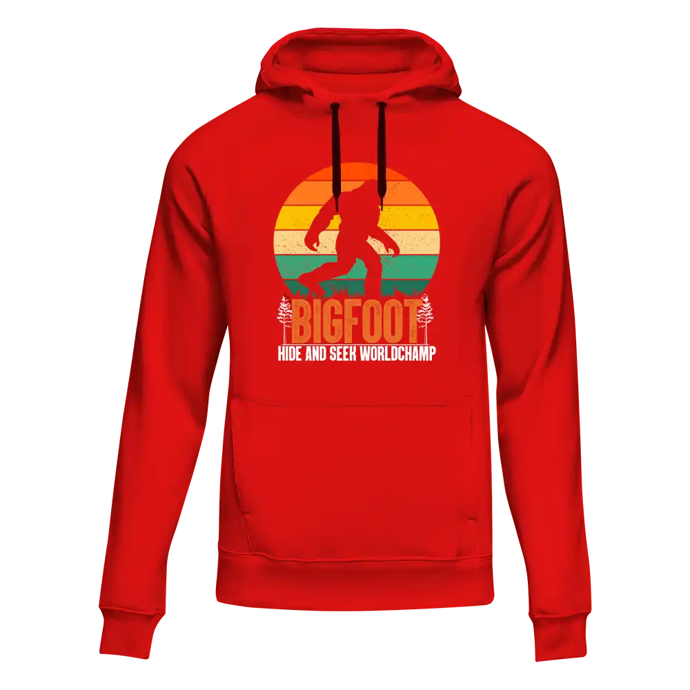 Bigfoot Hide And Seek Unisex Hoodie - A Minnesota Favorite!