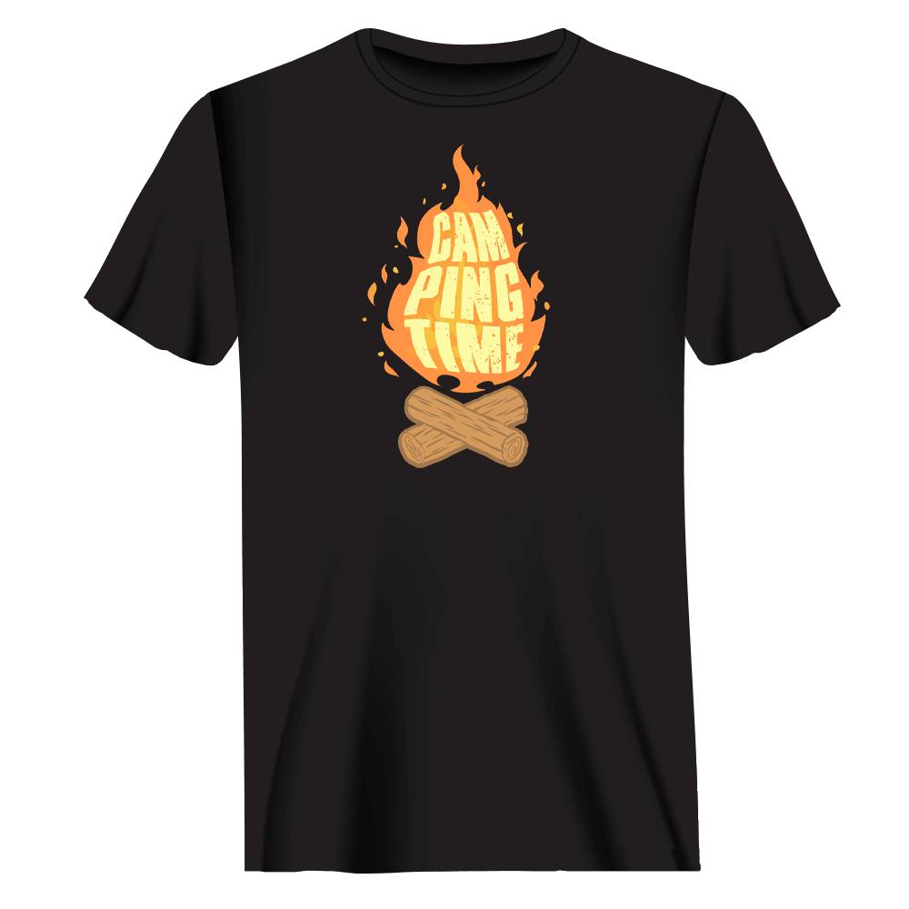 Camp Fire Man T-Shirt - Gibbs'N Sons