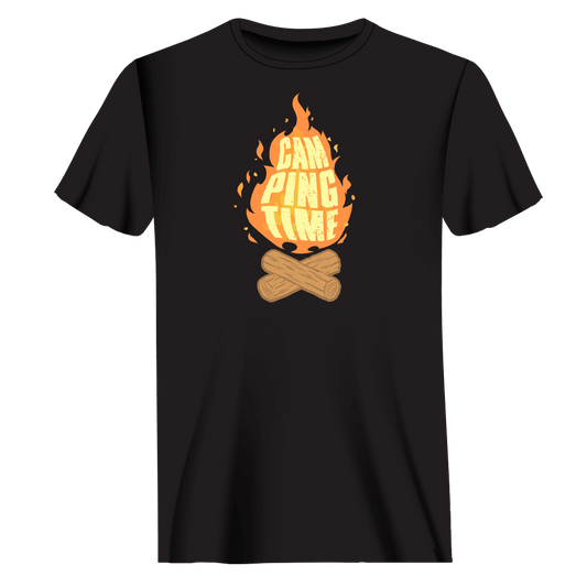 Camp Fire Man T-Shirt - Gibbs'N Sons