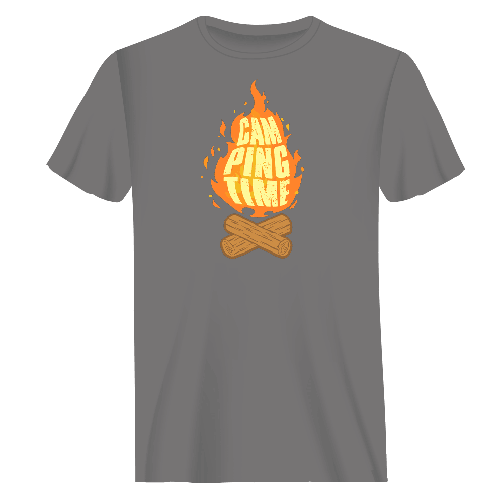 Camp Fire Man T-Shirt - Gibbs'N Sons