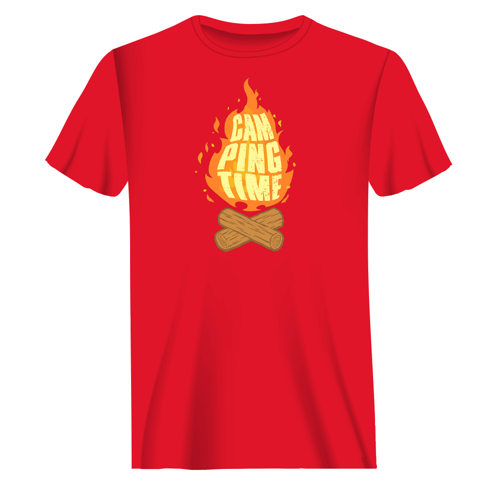 Camp Fire Man T-Shirt - Gibbs'N Sons