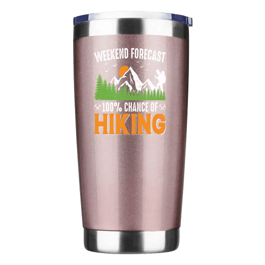 Weekend Forecast 100% Hiking Insulated Vacuum Sealed Tumbler - Gibbs'N Sons